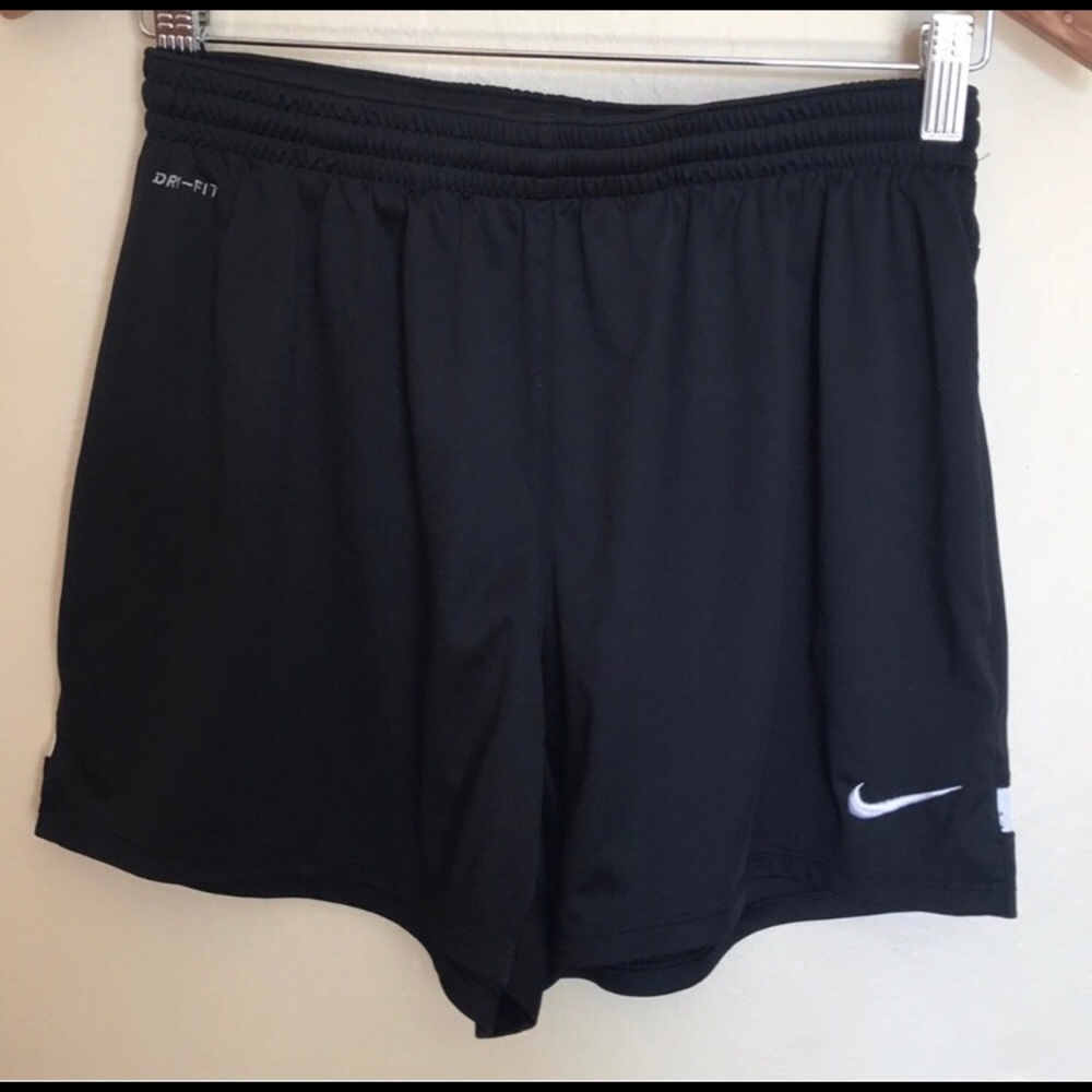 Nike Women’s dri-fit soccer shorts. Black.